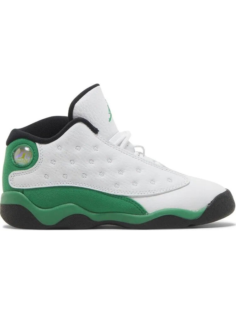 Кроссовки Air Jordan 13 Retro TD Lucky Green — изображение 1 из 8, белый