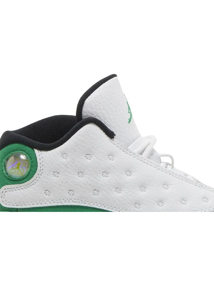 Кроссовки Air Jordan 13 Retro TD Lucky Green — изображение 2 из 8, белый