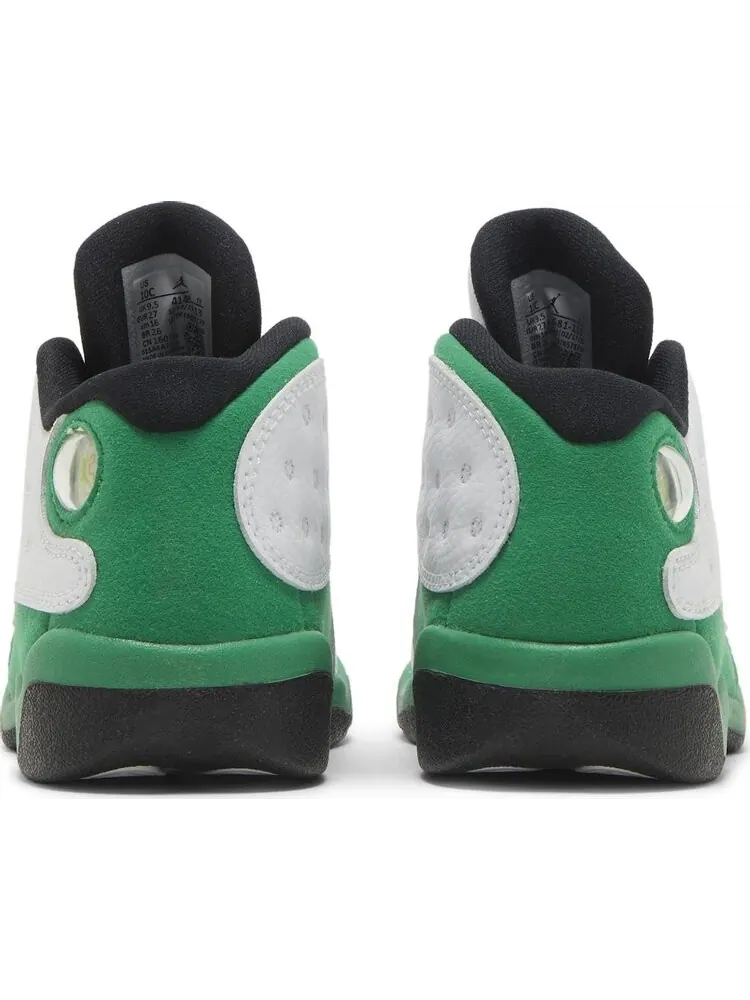 Кроссовки Air Jordan 13 Retro TD Lucky Green — изображение 6 из 8, белый