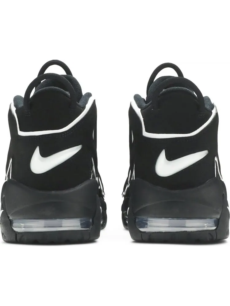 Кроссовки Nike Air More Uptempo 'Black White' 2020 — изображение 6 из 8, черный