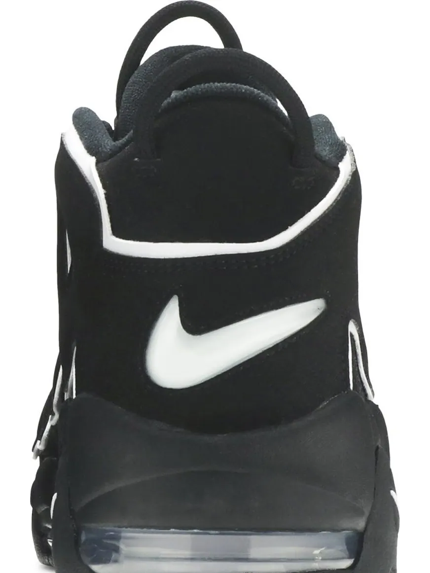Кроссовки Nike Air More Uptempo 'Black White' 2020 — изображение 7 из 8, черный