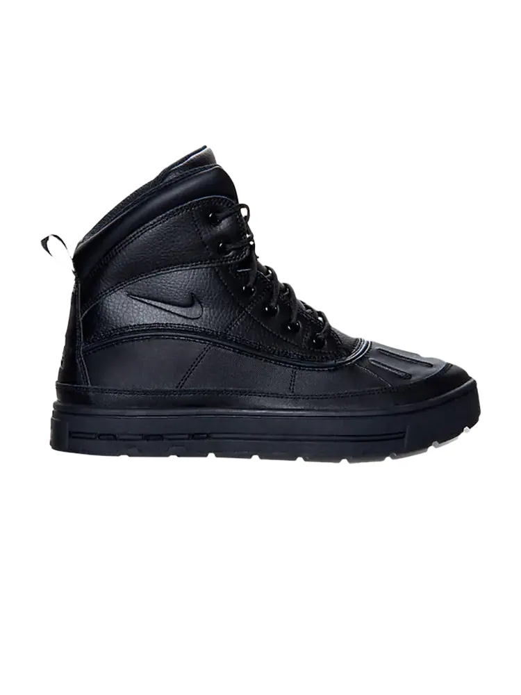 Кроссовки Nike Woodside 2 High GS 'Triple Black' — изображение 1 из 1, черный