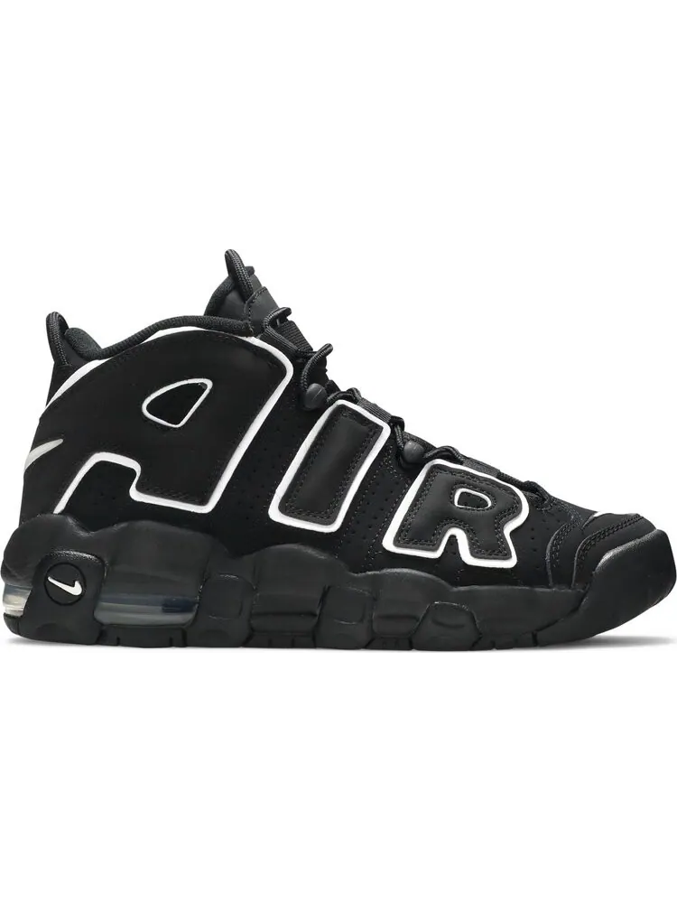 Кроссовки Nike Air More Uptempo GS 'Black' 2020 — изображение 1 из 8, черный