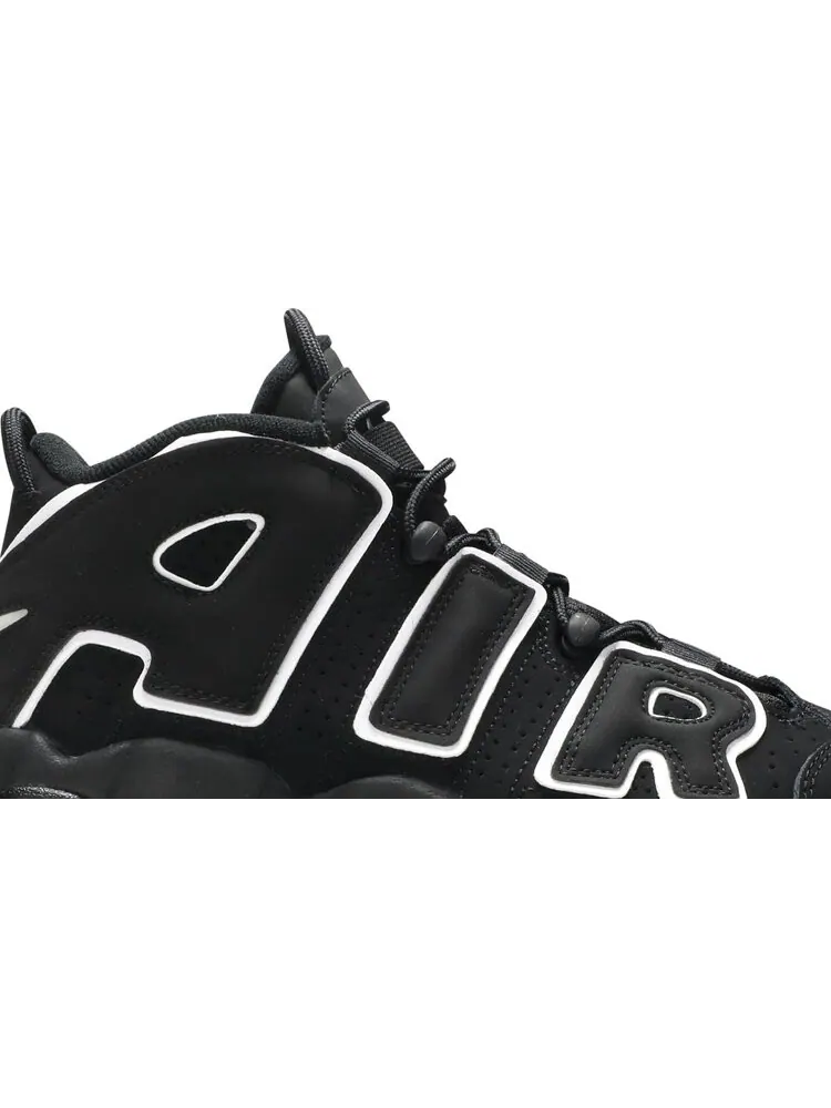 Кроссовки Nike Air More Uptempo GS 'Black' 2020 — изображение 2 из 8, черный