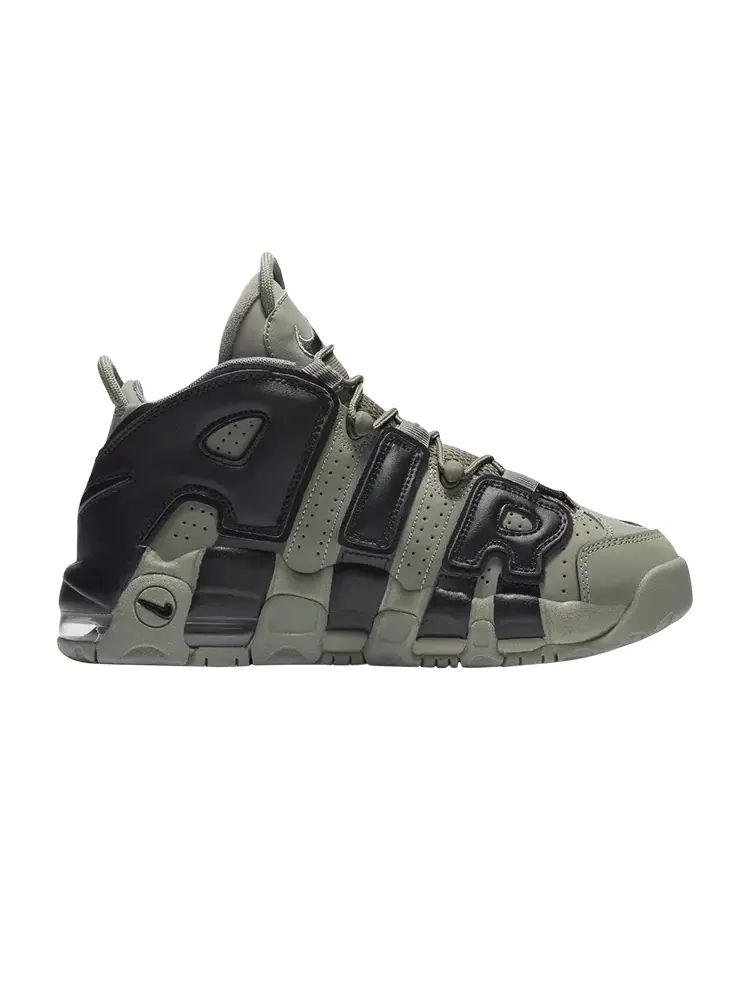 Кроссовки Nike Air More Uptempo GS 'Dark Stucco' — изображение 1 из 1, зеленый