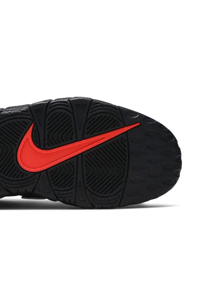 Кроссовки Nike Air More Uptempo 96 BG 'Laser Crimson' — изображение 6 из 9, черный/белый