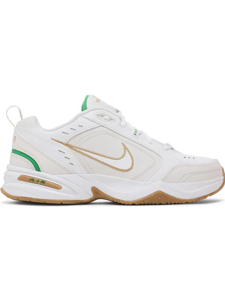 Кроссовки Nike Air Monarch IV 'White Lucky Green Gold' — изображение 1 из 8, белый