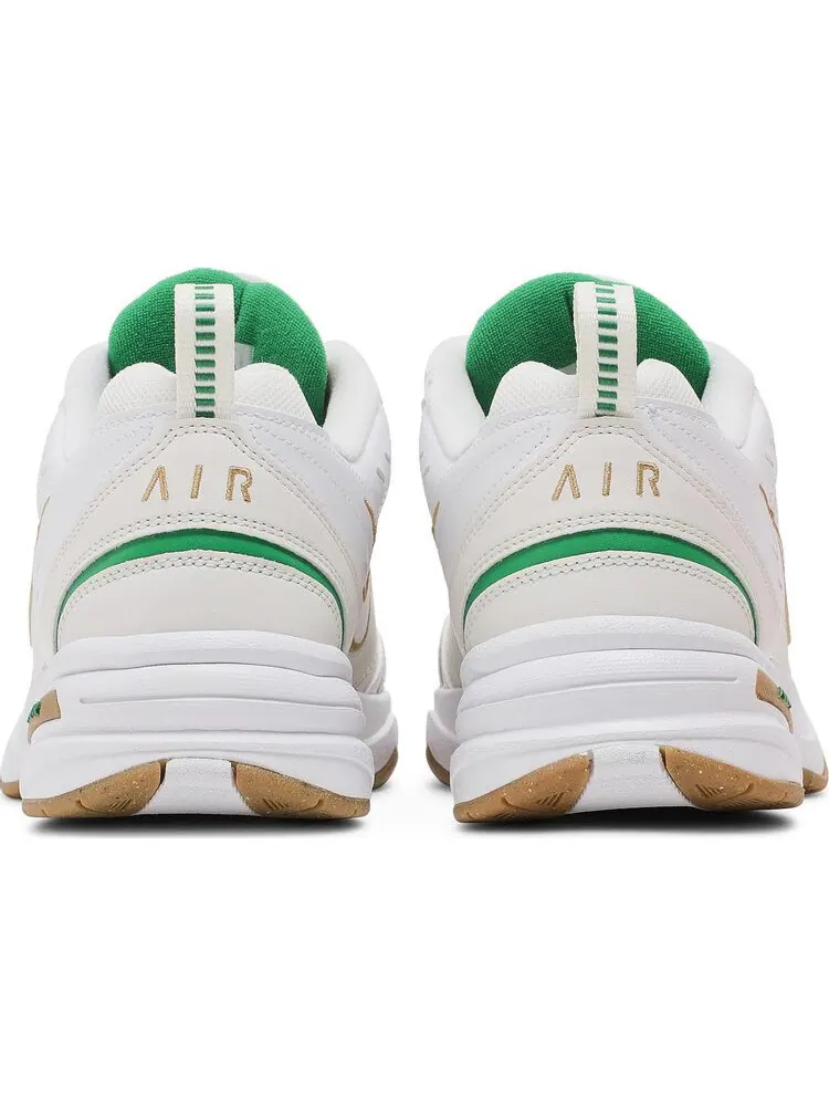 Кроссовки Nike Air Monarch IV 'White Lucky Green Gold' — изображение 4 из 8, белый