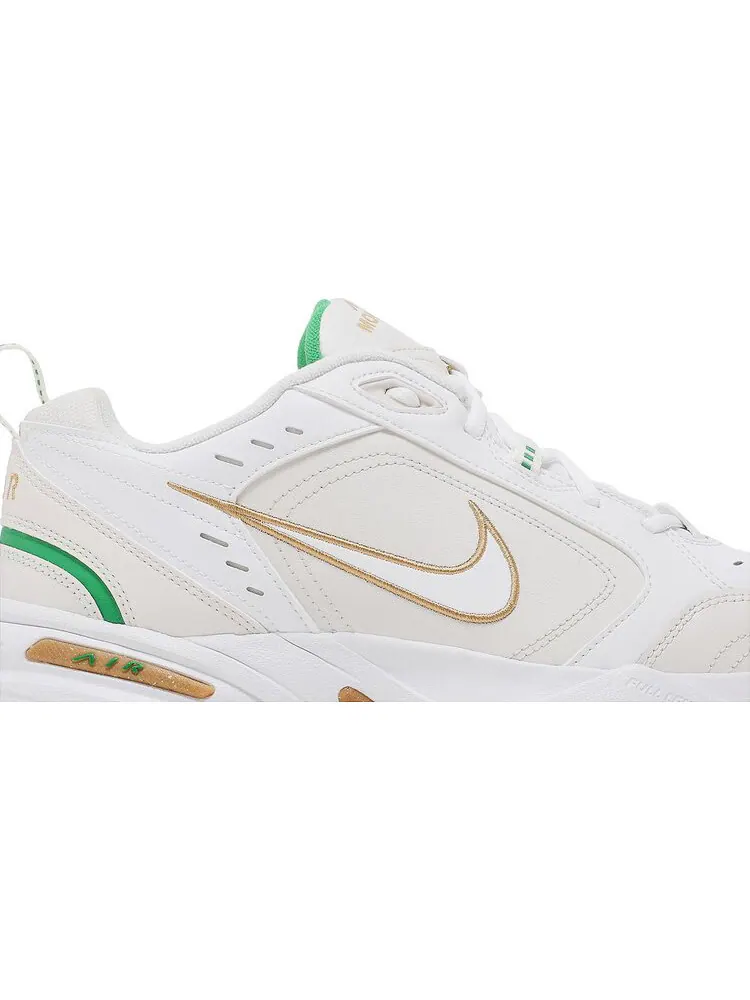 Кроссовки Nike Air Monarch IV 'White Lucky Green Gold' — изображение 8 из 8, белый
