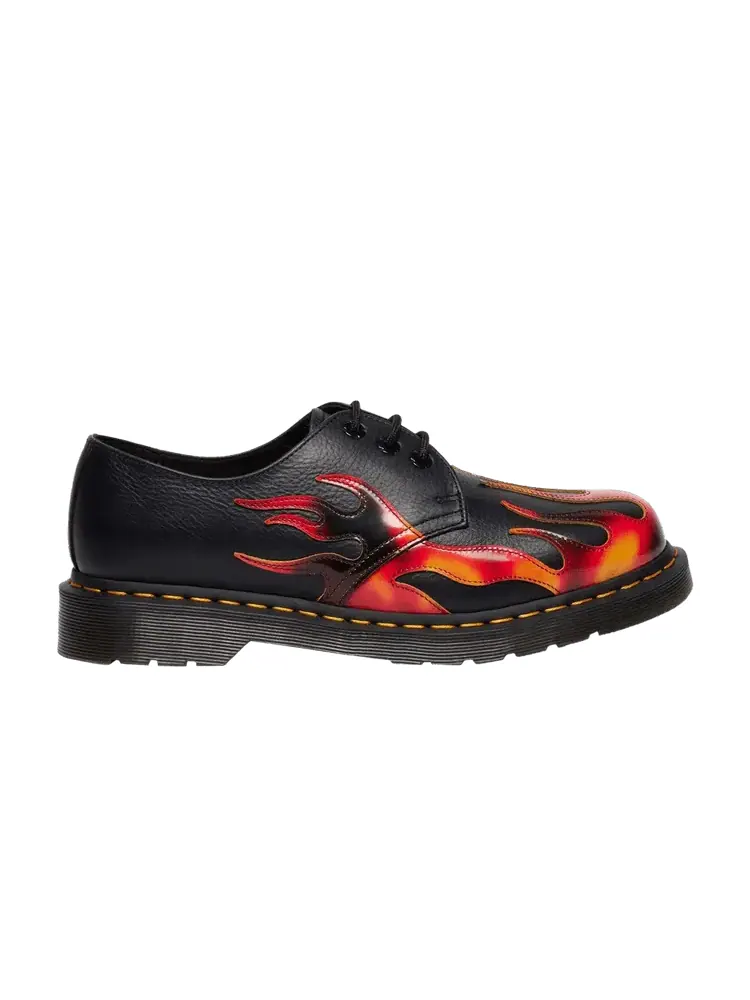 Кроссовки Dr. Martens 1461 Flame, кожаные — изображение 1 из 1, желтый