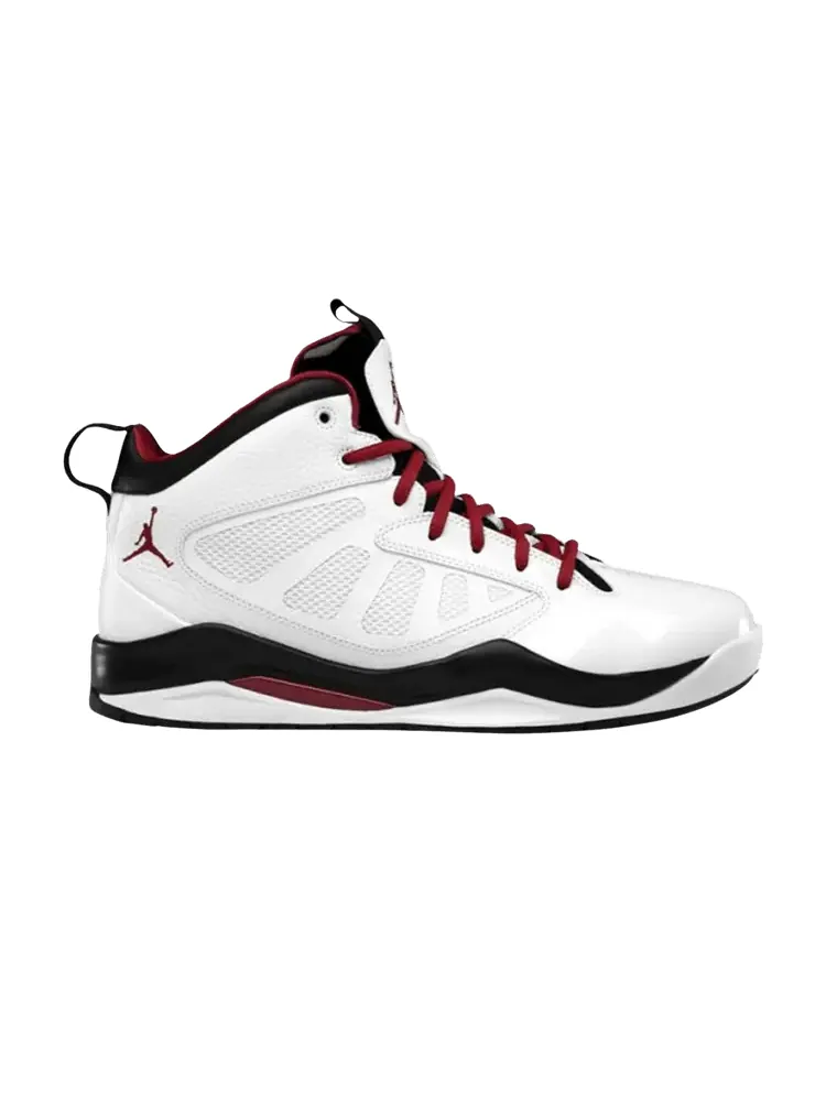 Кроссовки Jordan Flight Team 11 'White Red Black' — изображение 1 из 1, белый красный черный