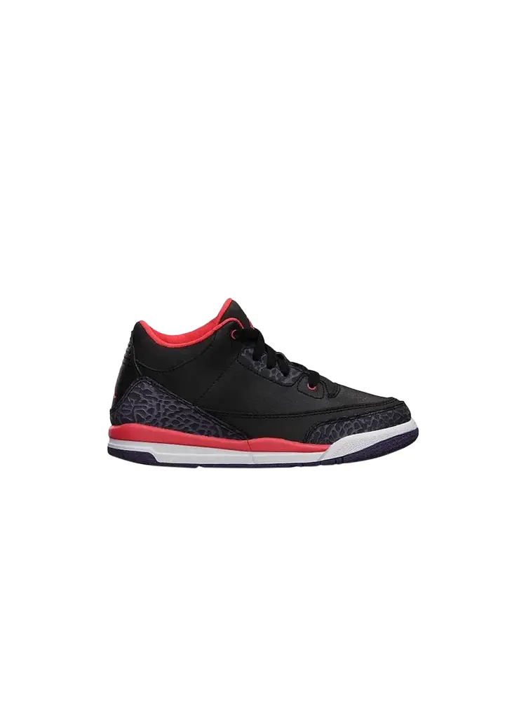 Кроссовки Air Jordan 3 Retro PS 'Black Crimson' — изображение 1 из 1, черный