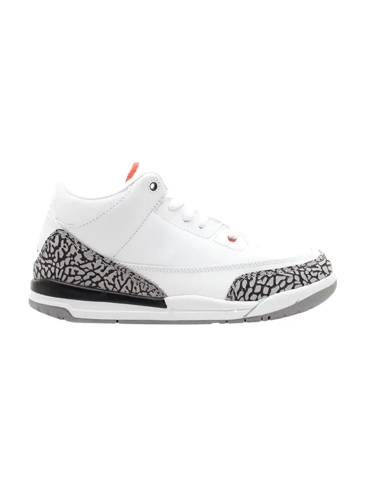 Кроссовки Air Jordan 3 Retro Ps — изображение 1 из 1, белый