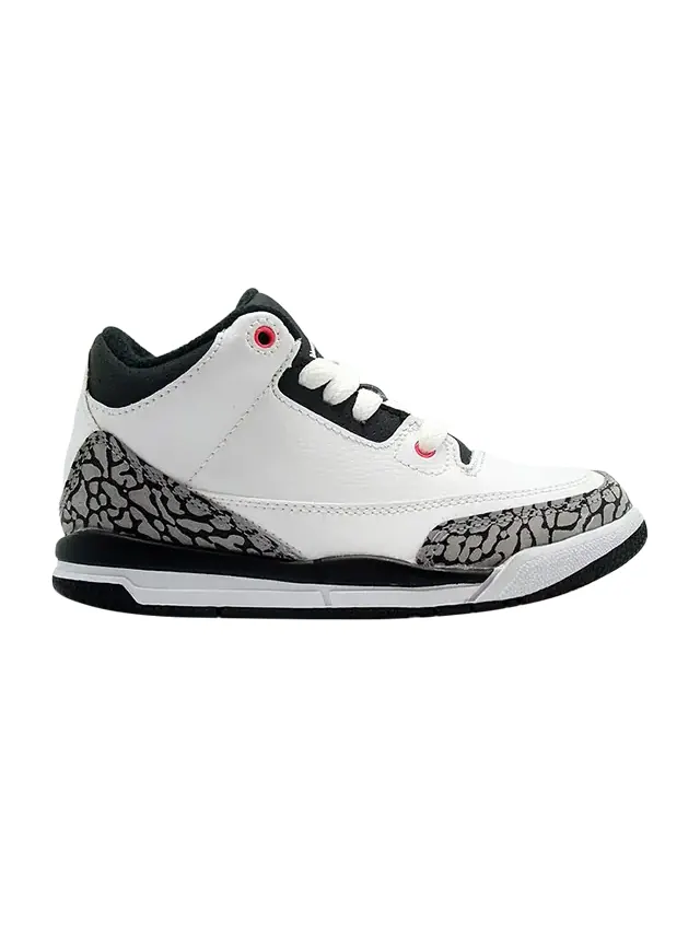 Кроссовки Air Jordan Jordan 3 Retro BP 'Infrared 23' — изображение 1 из 1, белый