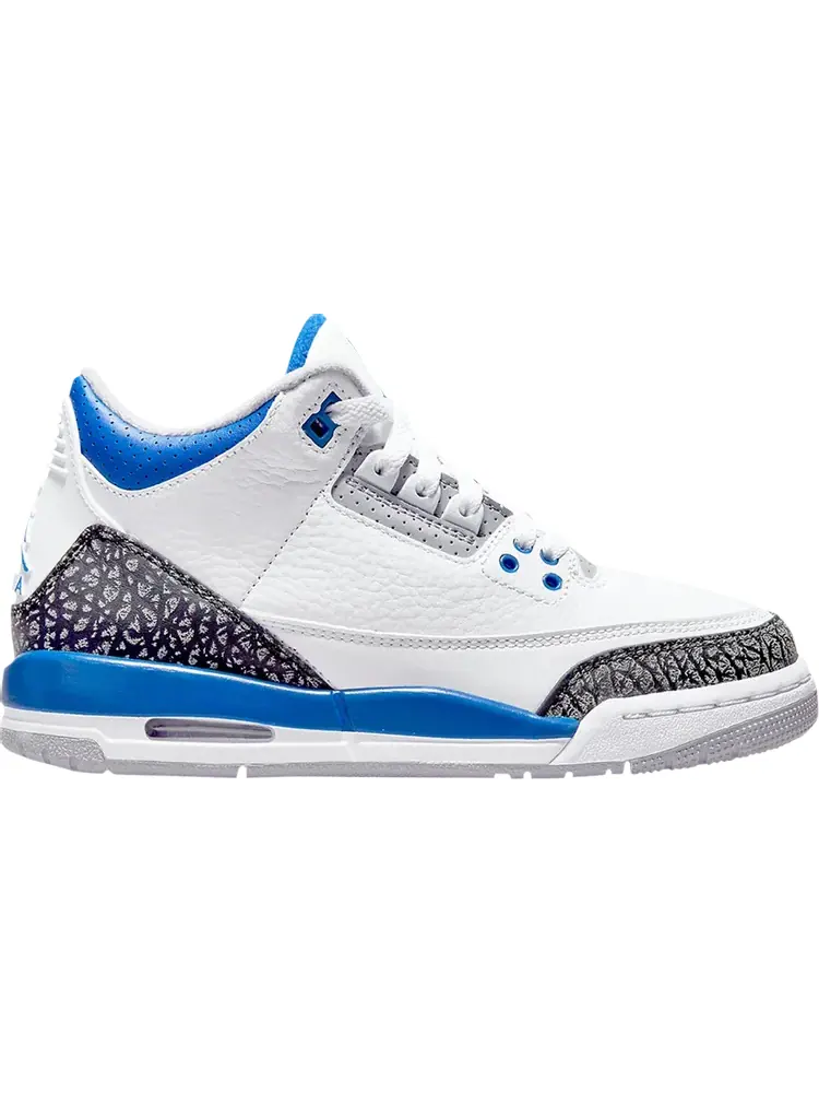 Кроссовки Air Jordan 3 Retro PS Racer Blue — изображение 1 из 1, белый