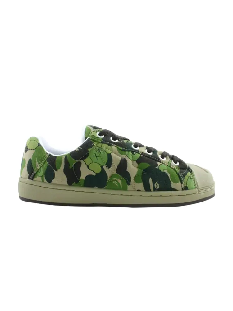 Кроссовки BAPE Skullsta FS-020 Low 'Green Camo'