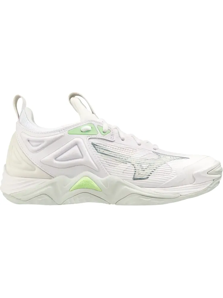 Кроссовки Wmns Wave Momentum 3 'Snow White Limeade' — изображение 1 из 1, белый