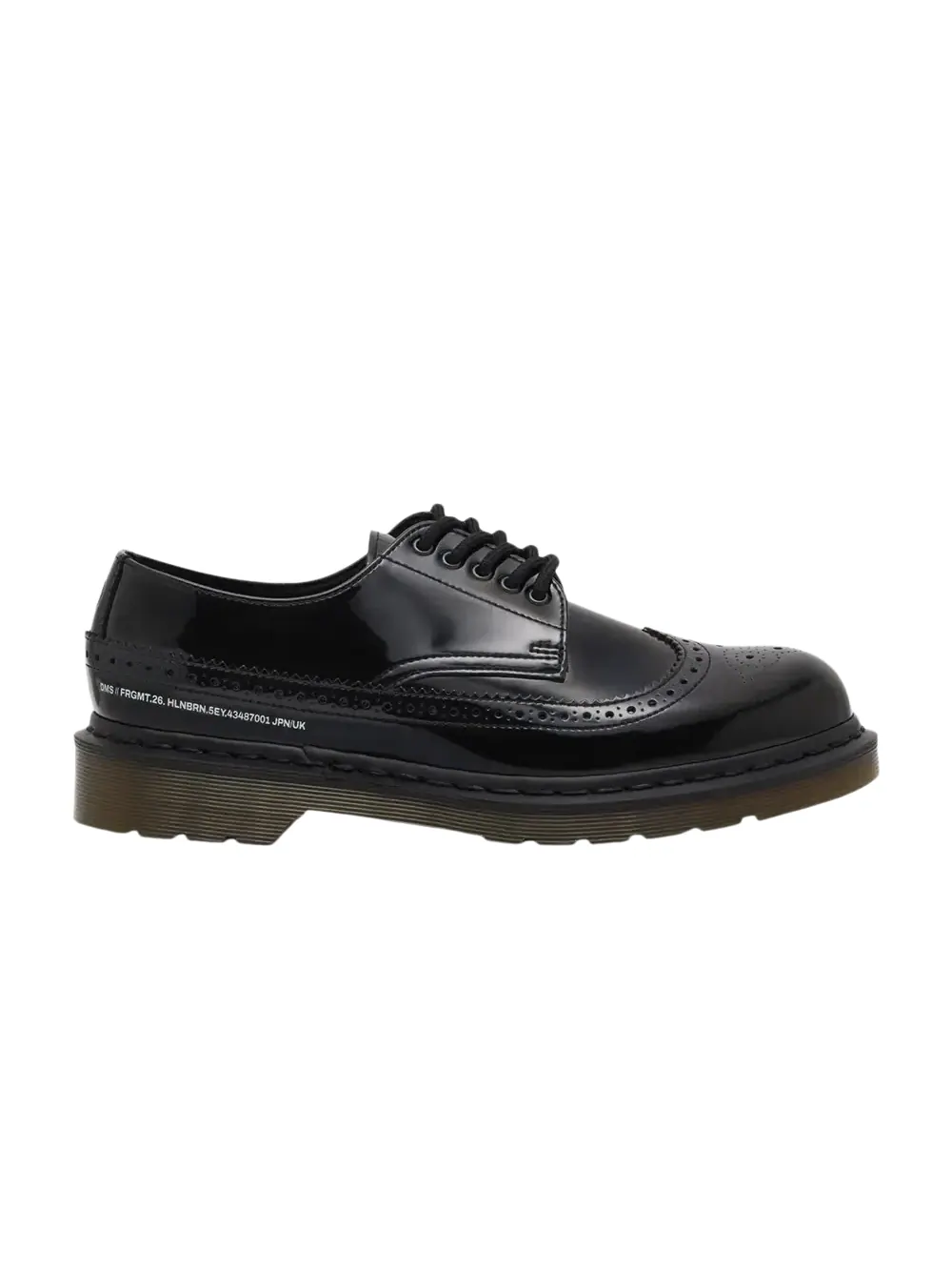 Кроссовки Fragment x Dr. Martens Hollingborn Brogue — изображение 1 из 1, черный