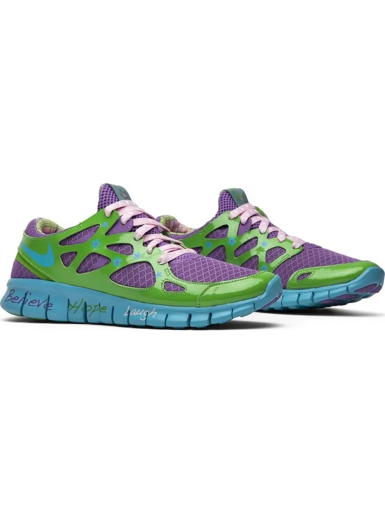 Кроссовки Nike Wmns Free Run 2 Retro 'Doernbecher' 2019 — изображение 8 из 8, фиолетовый