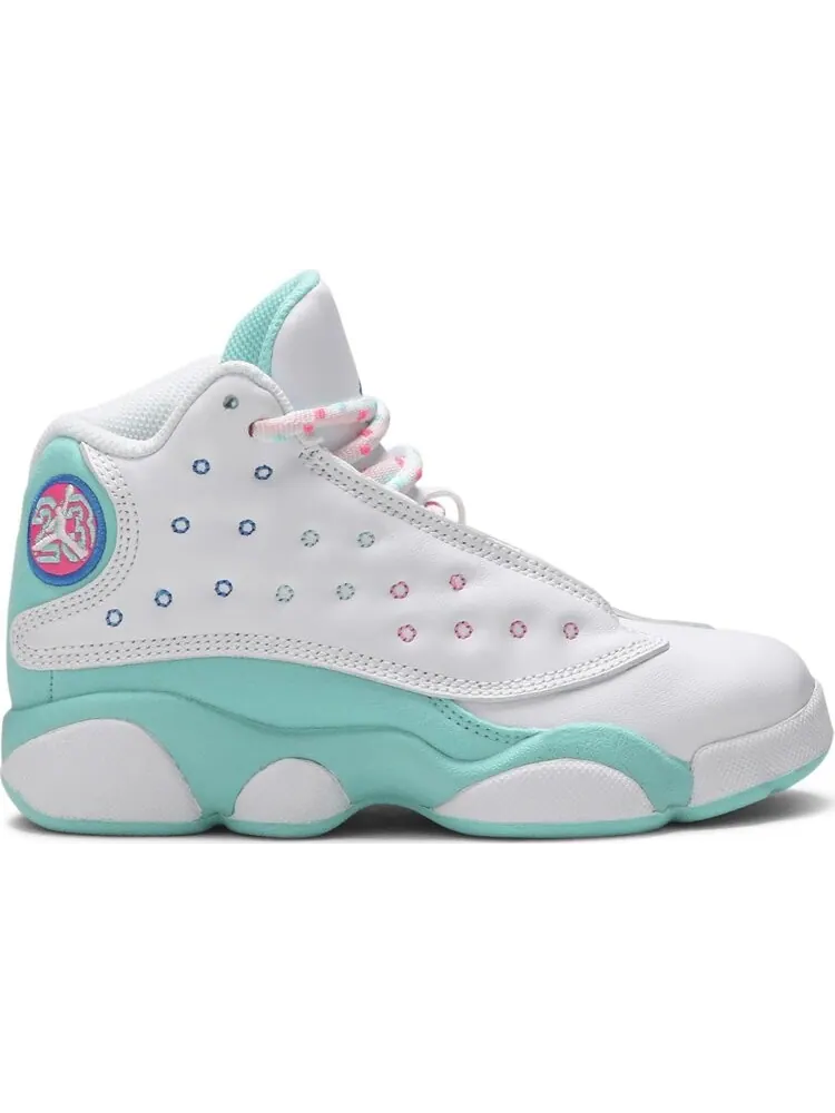 Кроссовки Air Jordan 13 Retro PS Aurora Green — изображение 1 из 8, белый