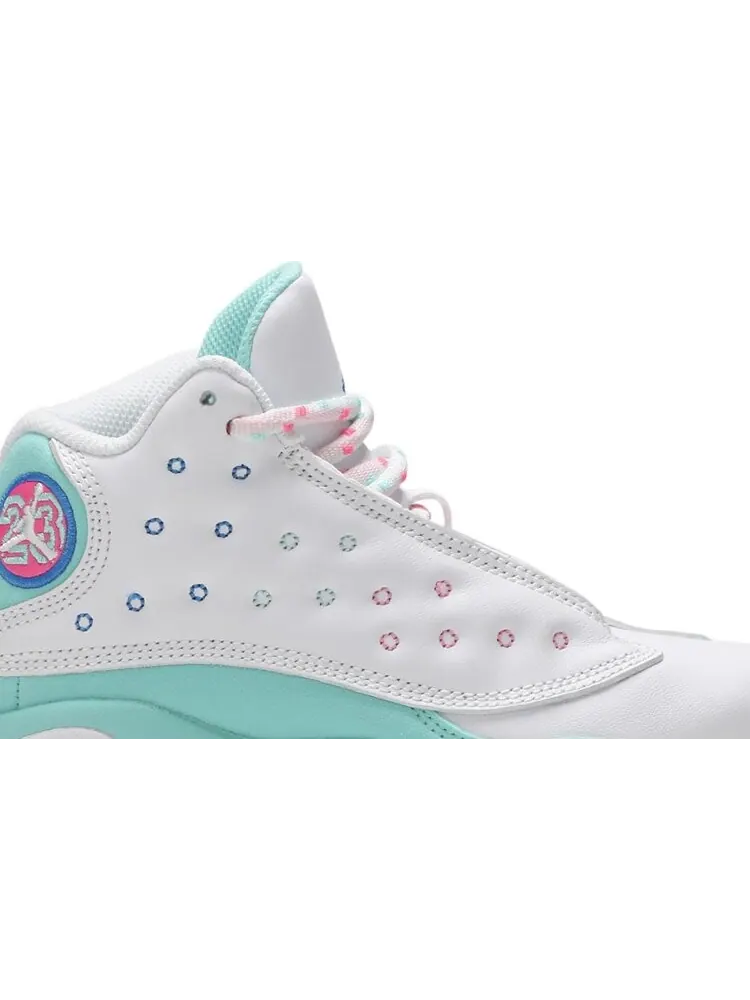 Кроссовки Air Jordan 13 Retro PS Aurora Green — изображение 2 из 8, белый