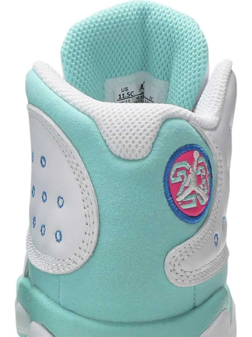 Кроссовки Air Jordan 13 Retro PS Aurora Green — изображение 7 из 8, белый