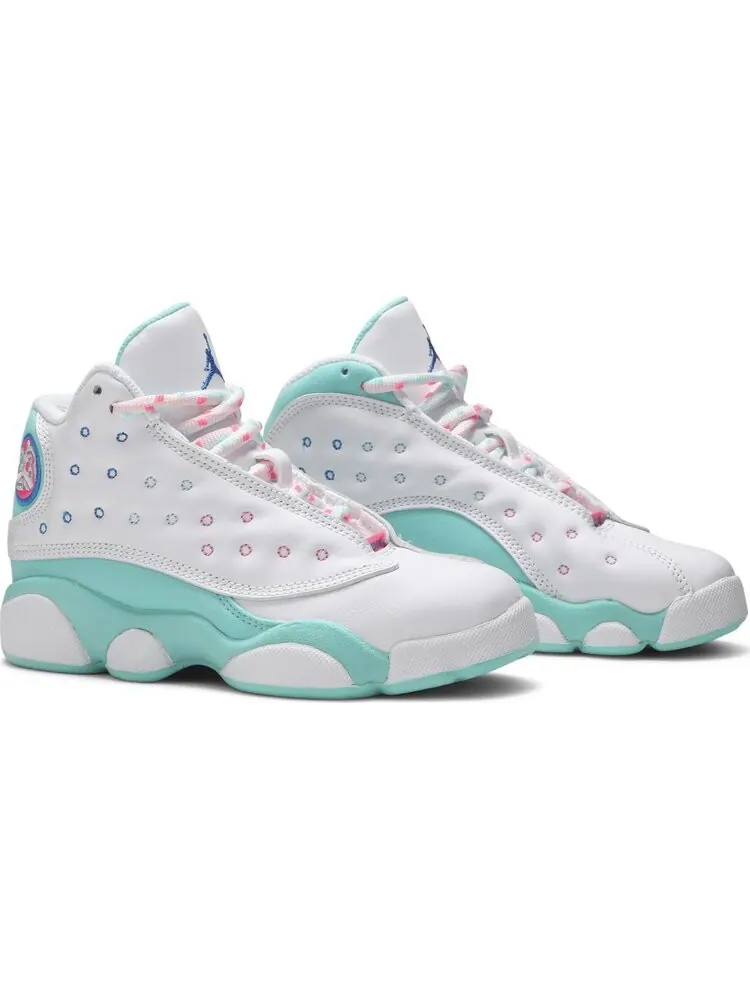Кроссовки Air Jordan 13 Retro PS Aurora Green — изображение 8 из 8, белый