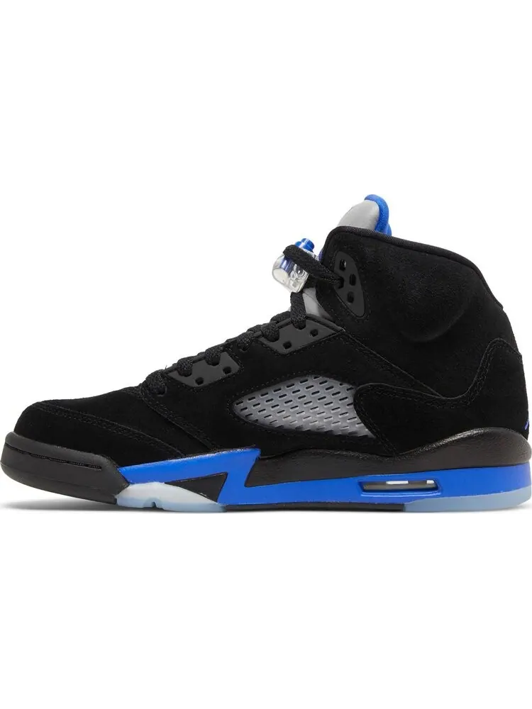 Кроссовки Air Jordan 5 Retro GS Racer Blue — изображение 3 из 8, черный