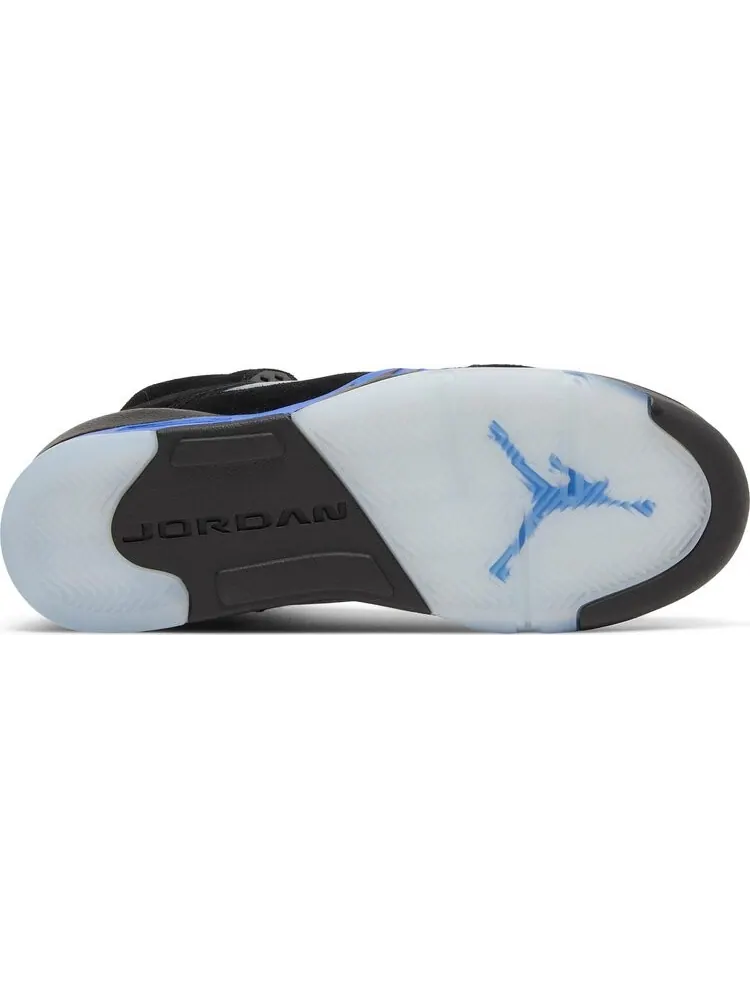 Кроссовки Air Jordan 5 Retro GS Racer Blue — изображение 4 из 8, черный