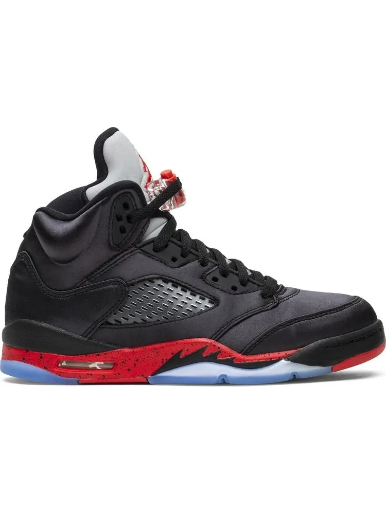 Кроссовки Air Jordan 5 Retro GS Satin — изображение 1 из 8, черный