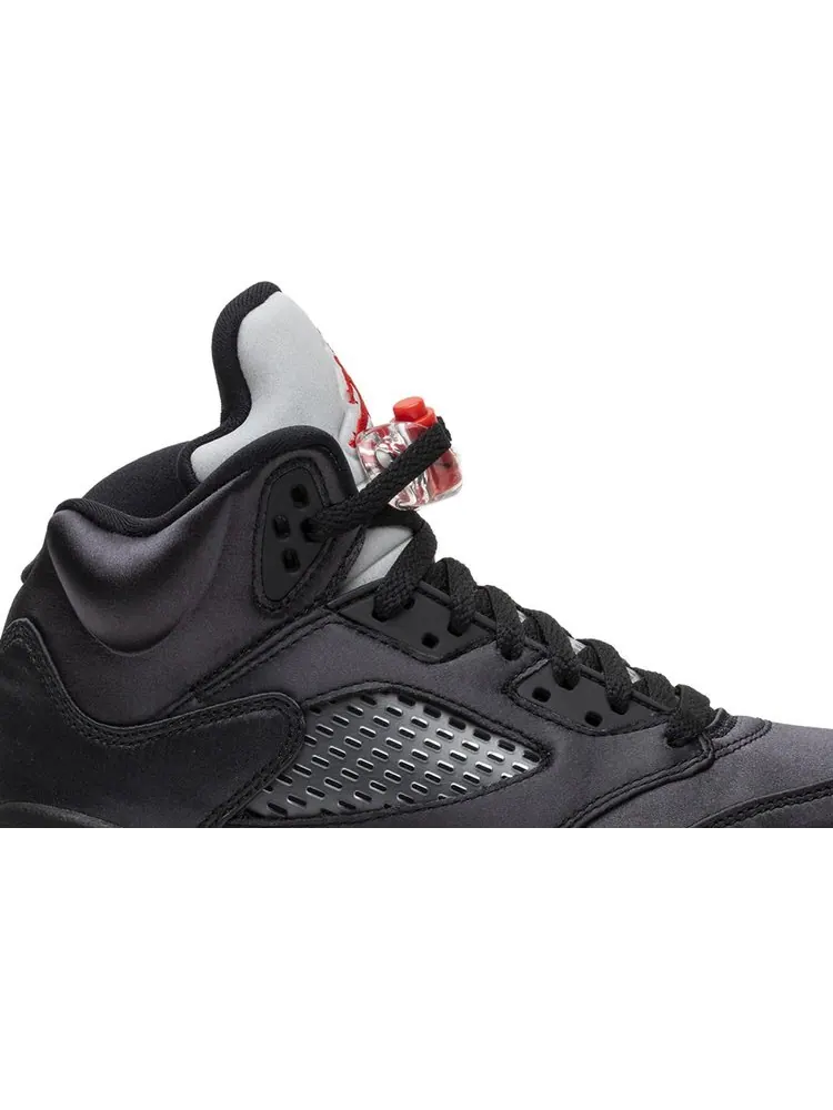 Кроссовки Air Jordan 5 Retro GS Satin — изображение 2 из 8, черный