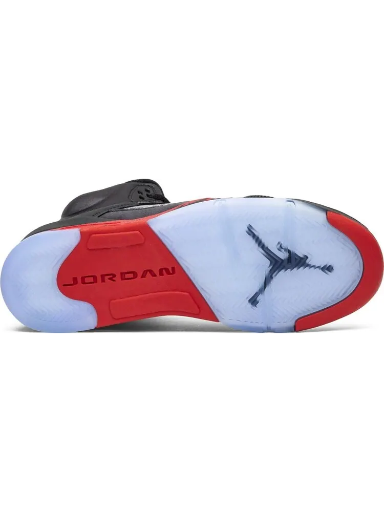Кроссовки Air Jordan 5 Retro GS Satin — изображение 4 из 8, черный