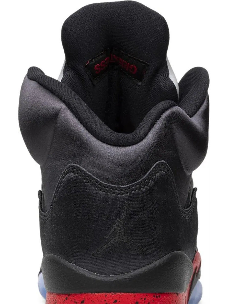 Кроссовки Air Jordan 5 Retro GS Satin — изображение 7 из 8, черный
