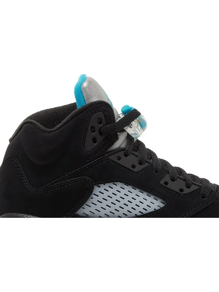 Кроссовки Air Jordan 5 Retro GS Aqua — изображение 2 из 8, черный