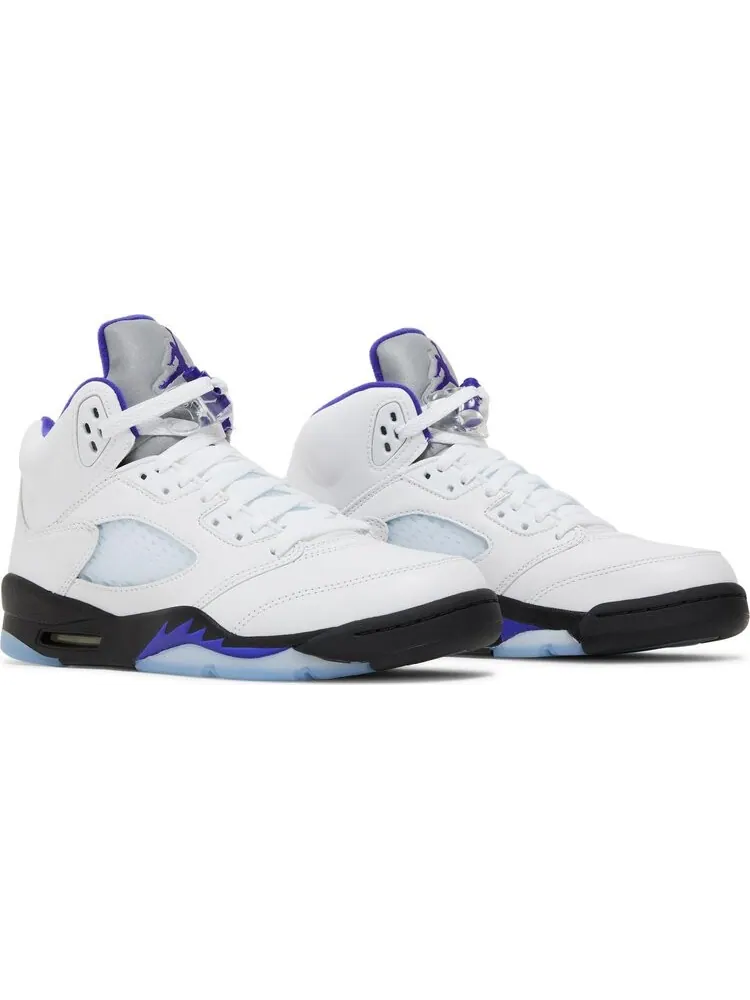 Кроссовки Air Jordan 5 Retro GS Concord — изображение 8 из 8, белый