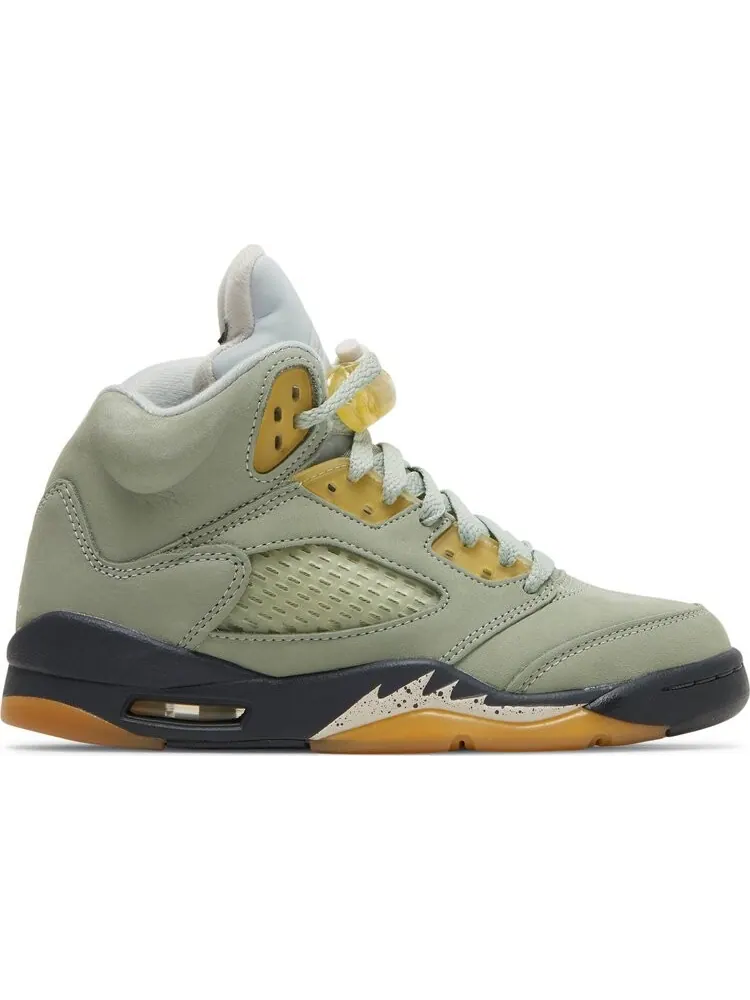 Кроссовки Air Jordan 5 Retro GS Jade Horizon — изображение 1 из 8, зеленый