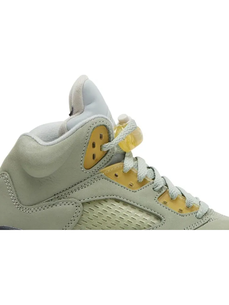 Кроссовки Air Jordan 5 Retro GS Jade Horizon — изображение 2 из 8, зеленый