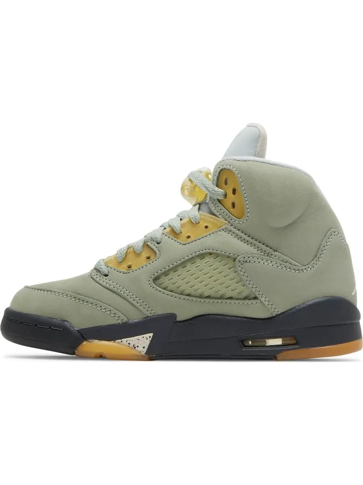 Кроссовки Air Jordan 5 Retro GS Jade Horizon — изображение 3 из 8, зеленый