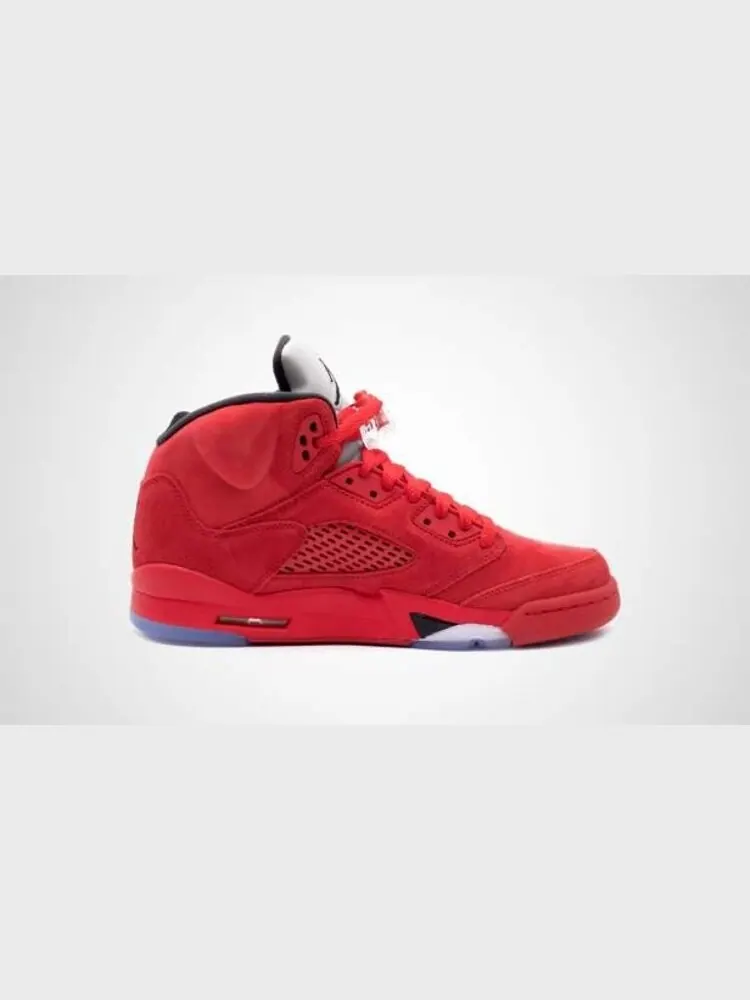 Кроссовки Air Jordan 5 Retro BG Red Suede — изображение 4 из 6, красный