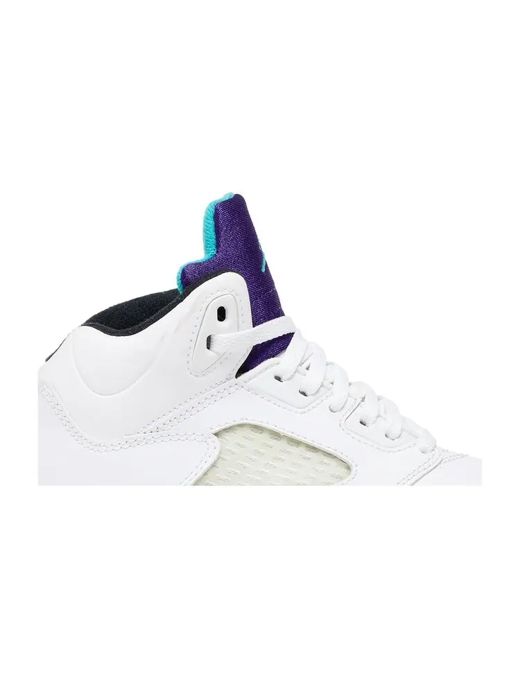 Кроссовки Air Jordan Jordan 5 Retro PS 'Grape' — изображение 2 из 4, белый