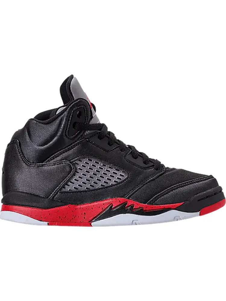 Кроссовки Air Jordan 5 Retro TD Satin Bred — изображение 1 из 1, черный