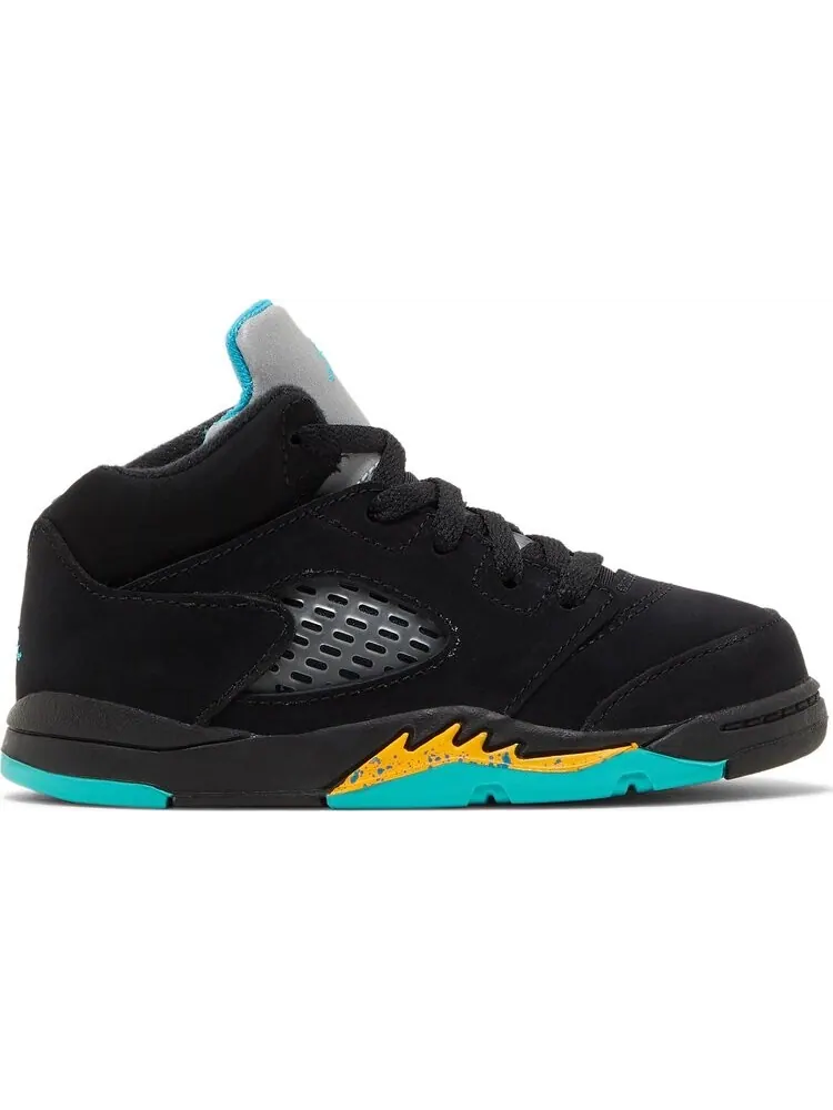 Кроссовки Air Jordan 5 Retro TD Aqua — изображение 1 из 8, черный