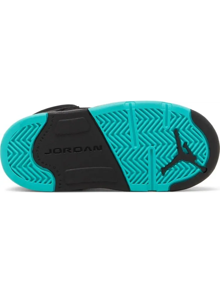 Кроссовки Air Jordan 5 Retro TD Aqua — изображение 4 из 8, черный