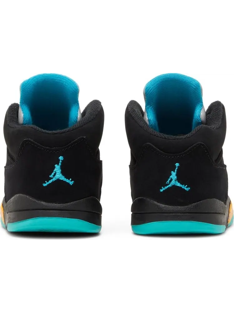 Кроссовки Air Jordan 5 Retro TD Aqua — изображение 6 из 8, черный
