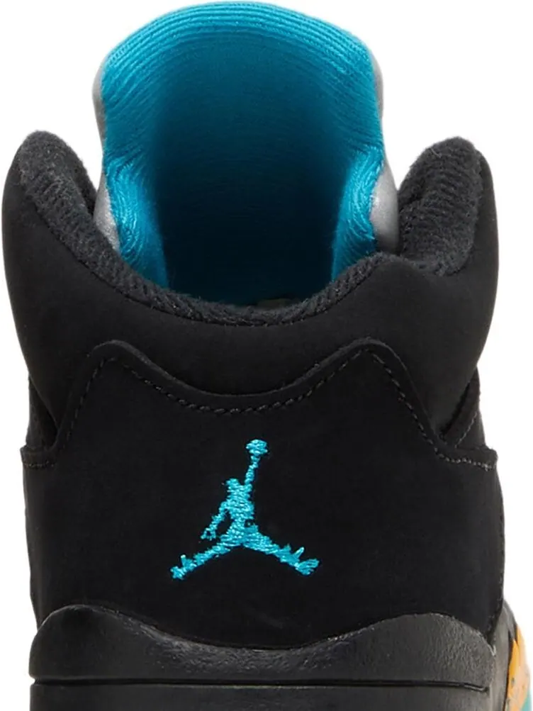 Кроссовки Air Jordan 5 Retro TD Aqua — изображение 7 из 8, черный