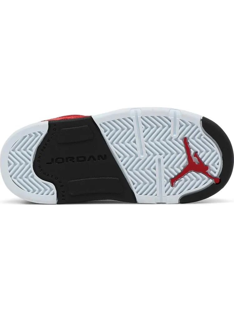 Кроссовки Air Jordan 5 Retro TD Raging Bull 2021 — изображение 4 из 8, красный