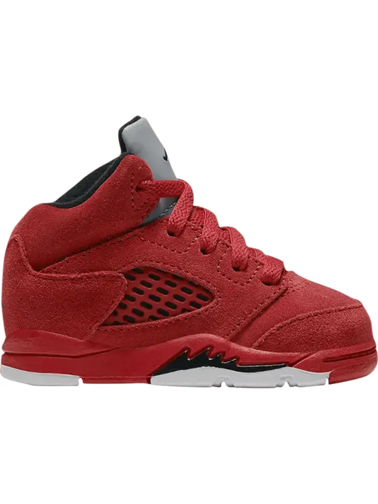 Кроссовки Air Jordan 5 Retro TD Red Suede — изображение 1 из 1, красный
