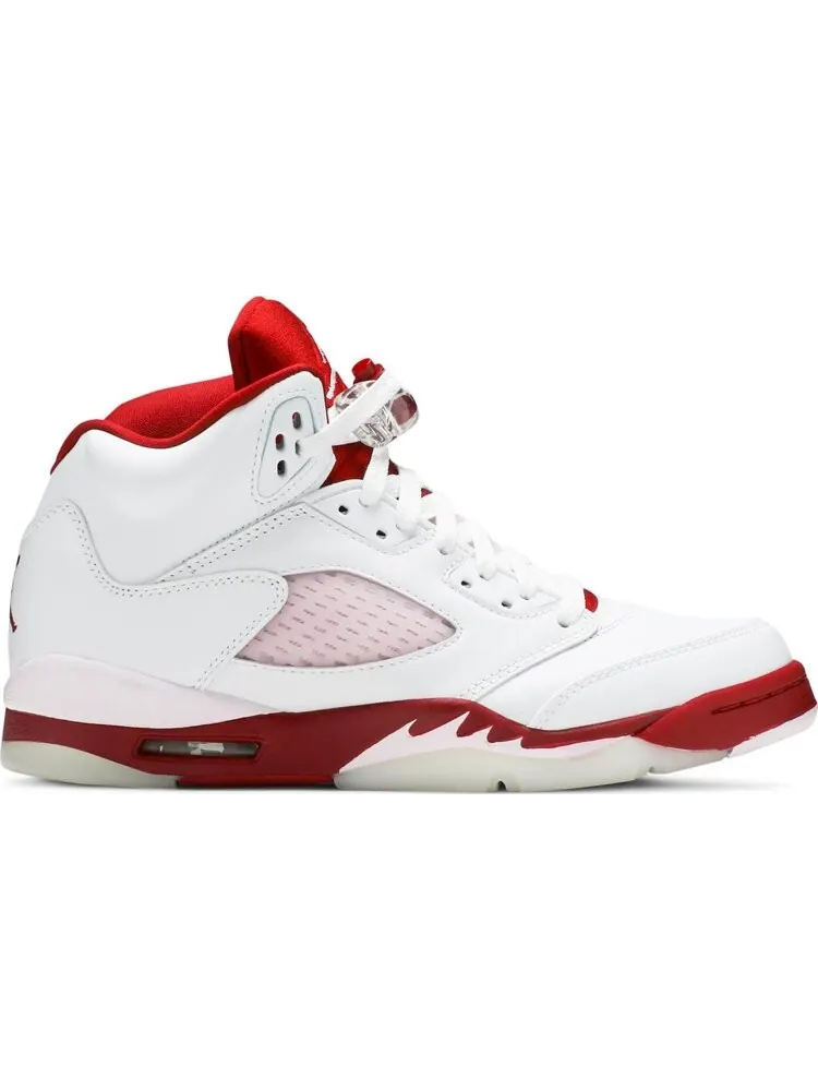 Кроссовки Air Jordan 5 Retro GS Pink Foam — изображение 1 из 8, белый