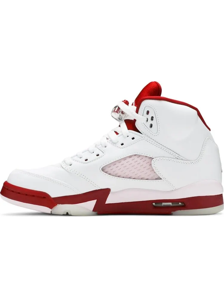 Кроссовки Air Jordan 5 Retro GS Pink Foam — изображение 3 из 8, белый