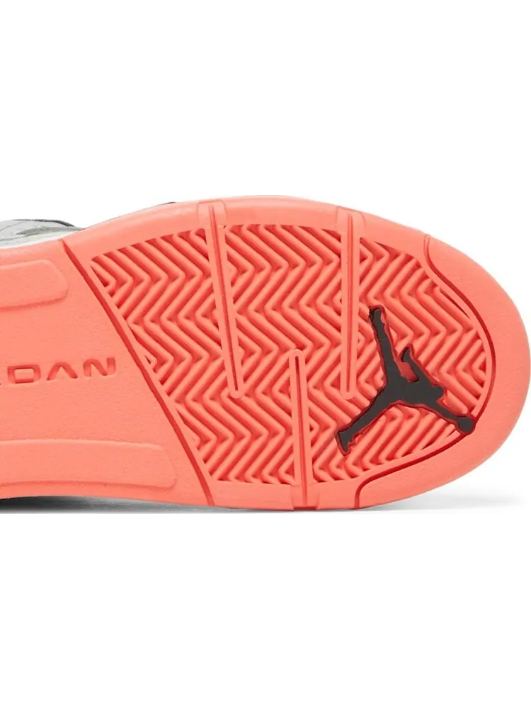 Кроссовки Air Jordan 5 Retro PS Wolf Grey Hot Lava — изображение 5 из 8, серый